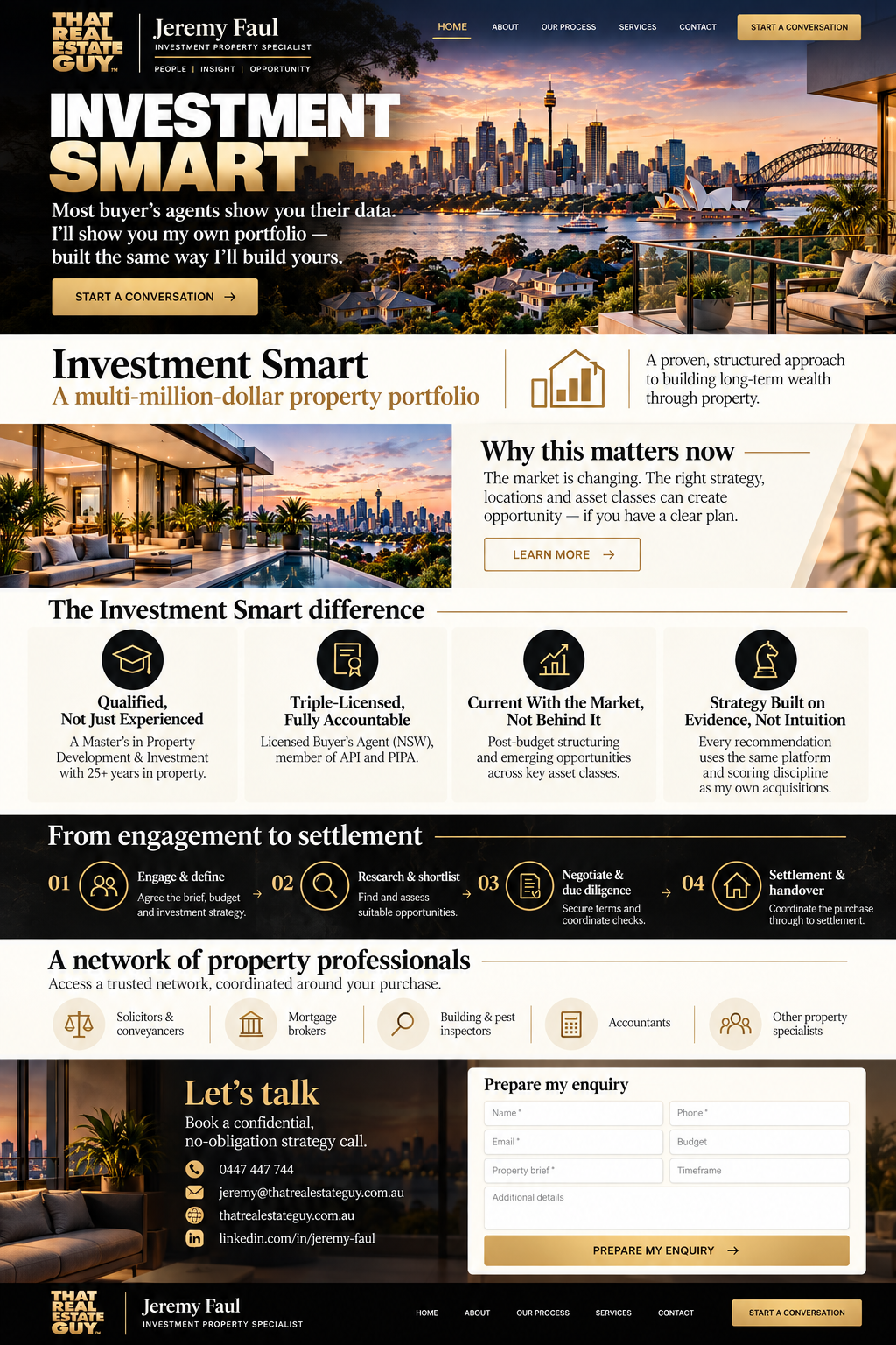 Investment Smart property portfolio and acquisition approach